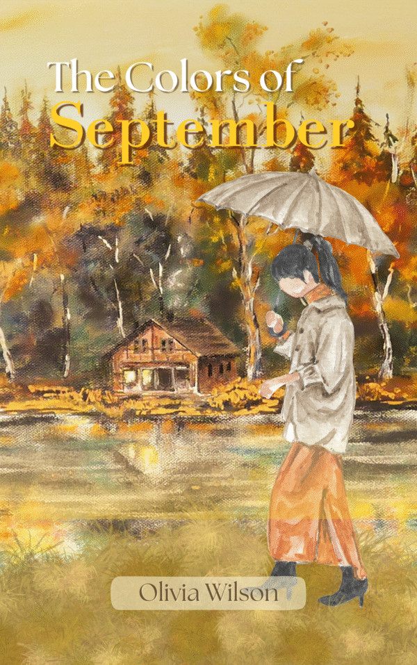 romance, autumn, cabin, woods